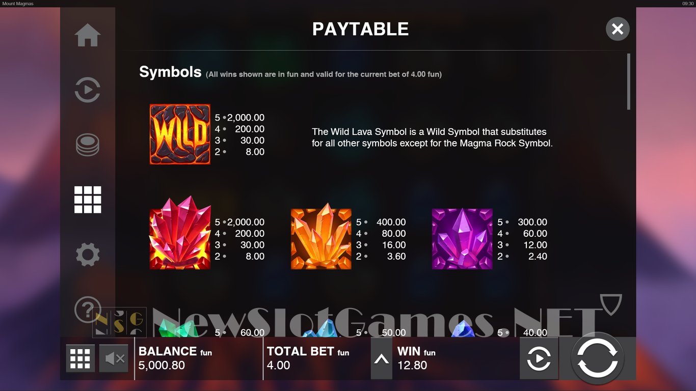 Mount Magmas Slot Slot Image in Demo - pic. 10