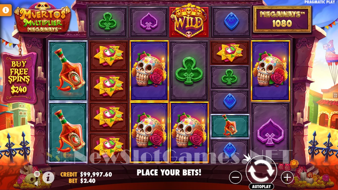 Muertos Multiplier Megaways Slot Demo Image