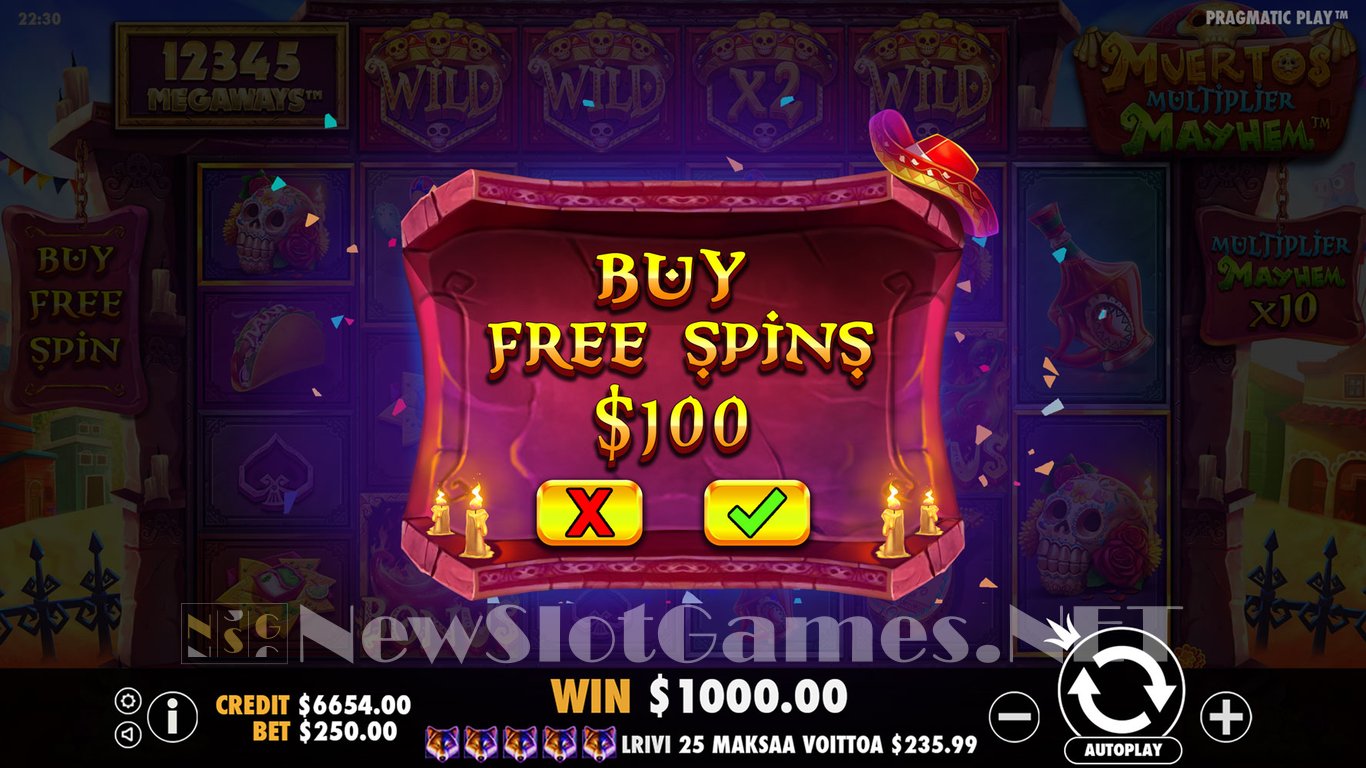 Muertos Multiplier Megaways Slot Slot Image in Demo - pic. 7