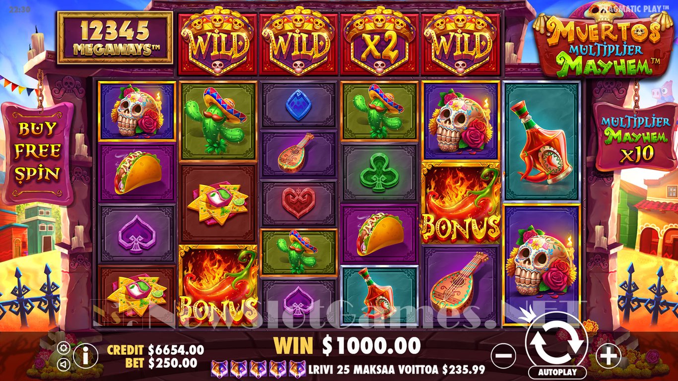 Muertos Multiplier Megaways Slot Slot Image in Demo - pic. 8