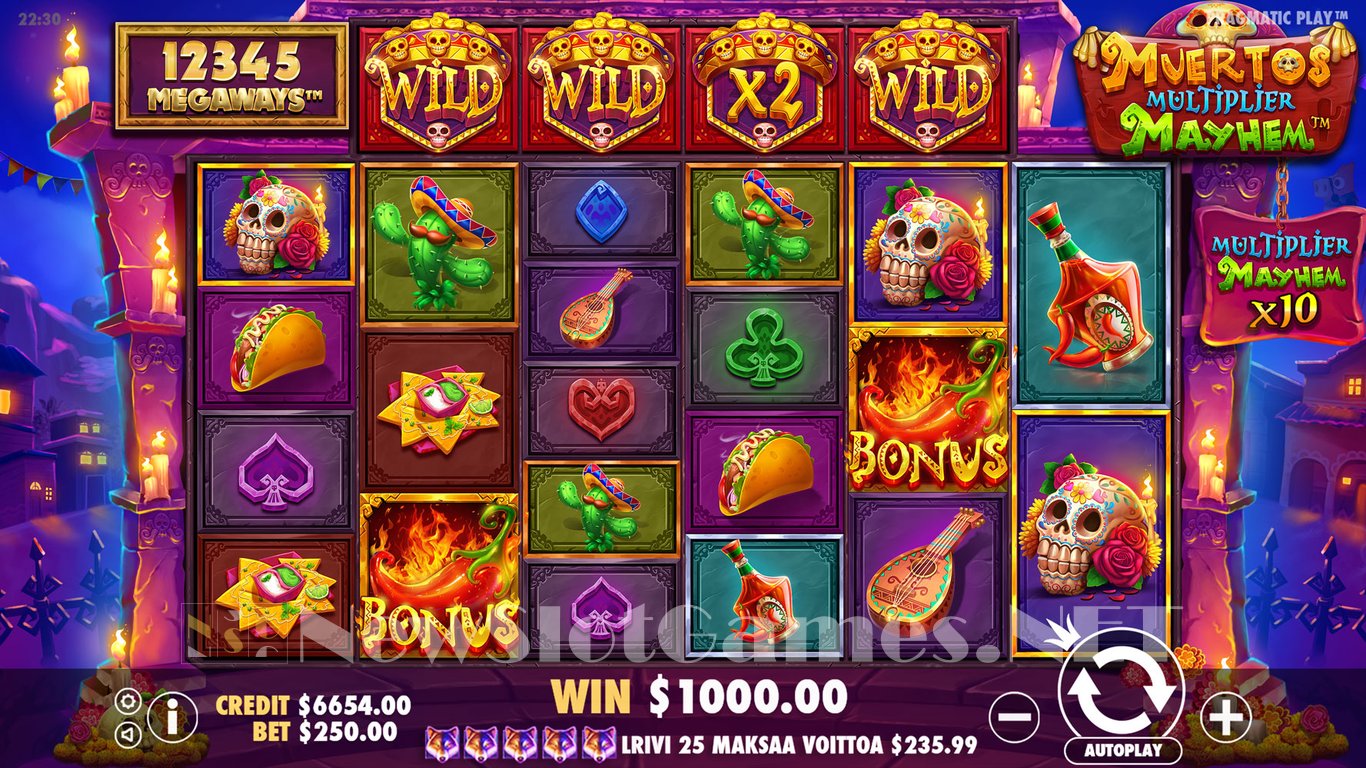 Muertos Multiplier Megaways Slot Slot Image in Demo - pic. 9