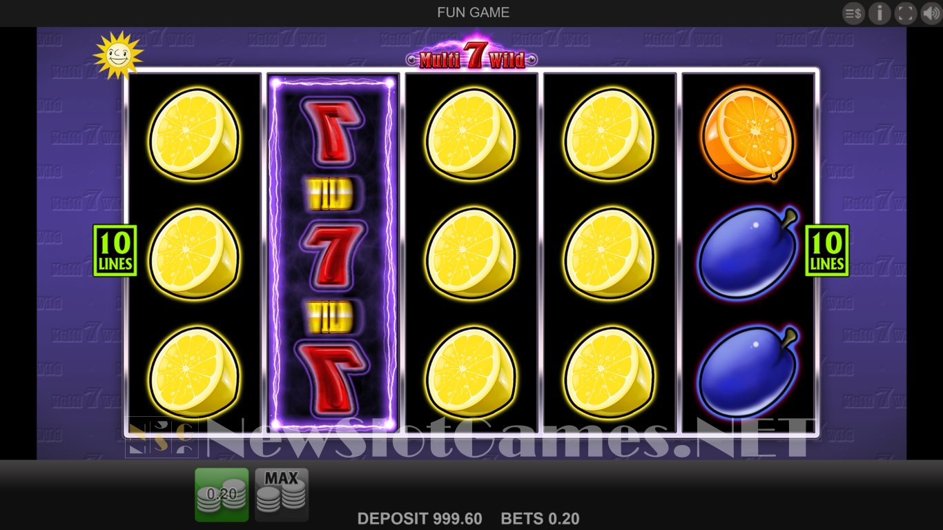 Multi 7 Wild Slot Slot Image in Demo - pic. 2
