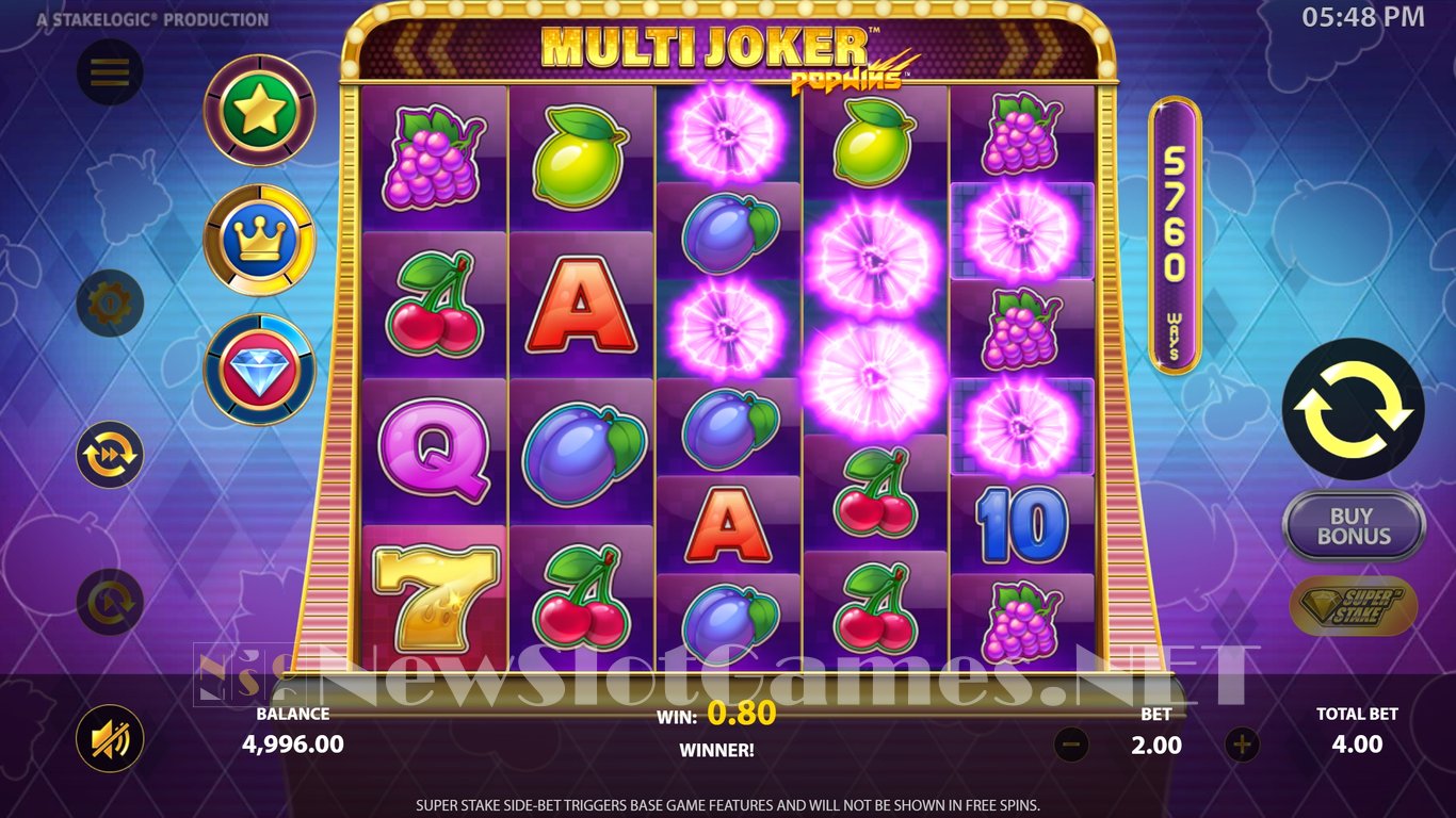 Multi Joker Popwins Slot Slot Image in Demo - pic. 4