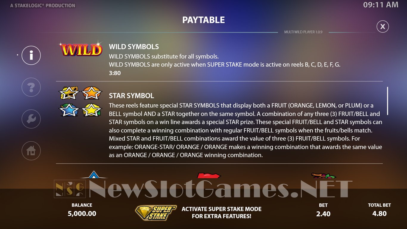 Multi Wild Player Slot Slot Image in Demo - pic. 5
