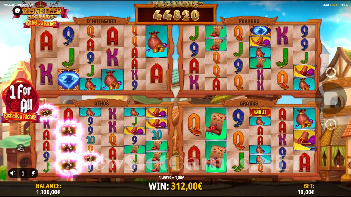 Musketeer Megaways Slot Slot Image in Demo - pic. 15