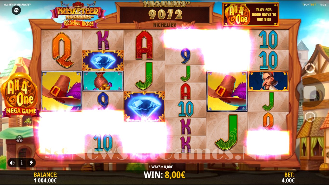 Musketeer Megaways Slot Slot Image in Demo - pic. 2