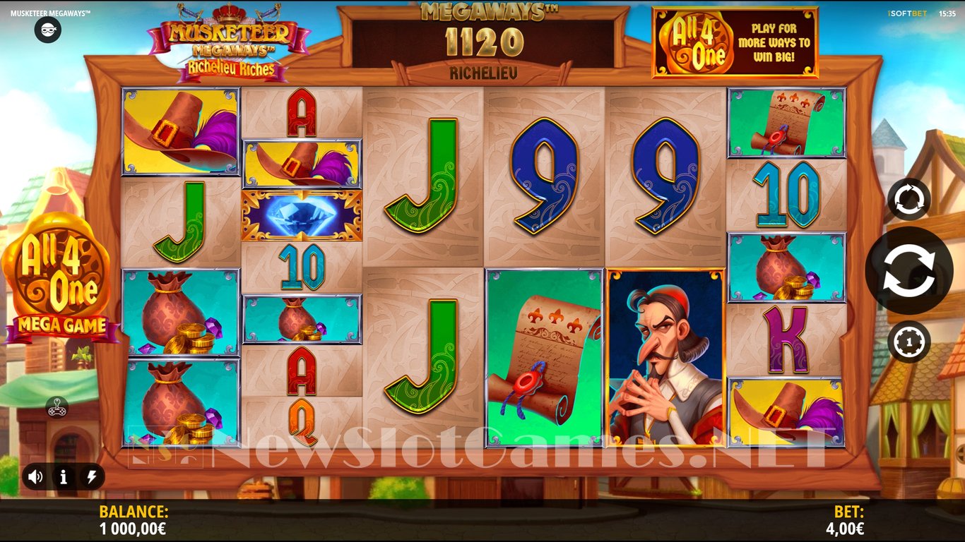 Musketeer Megaways Slot Slot Image in Demo - pic. 4