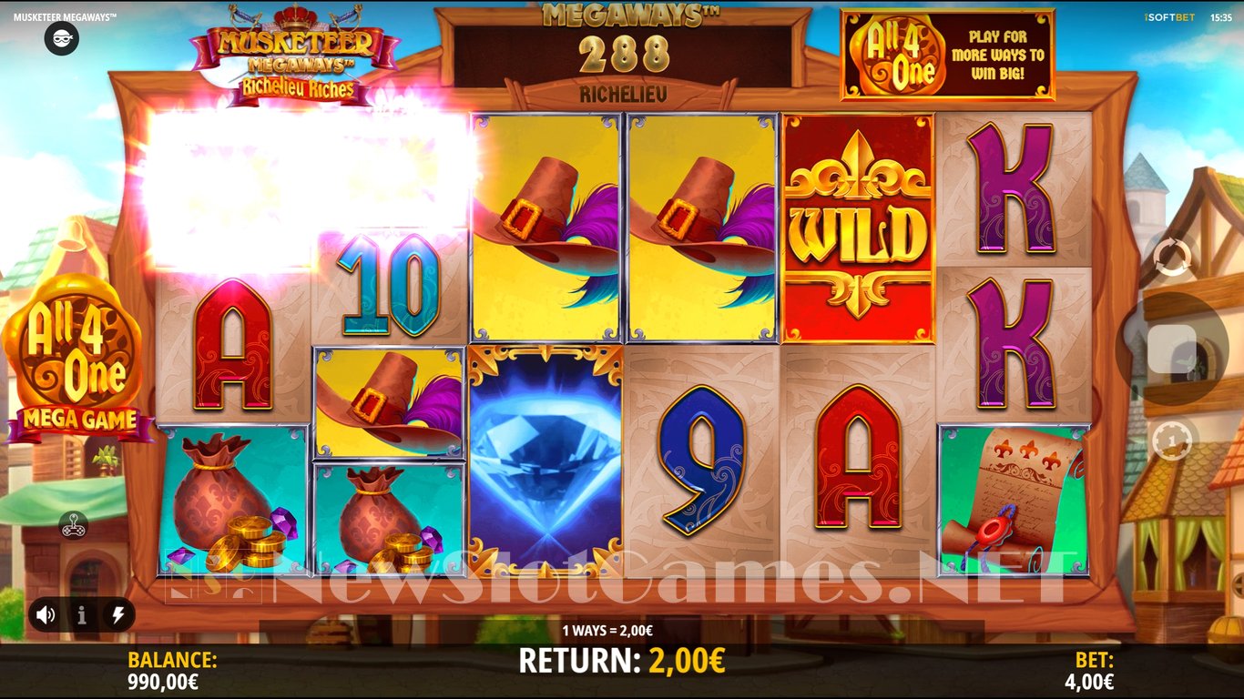 Musketeer Megaways Slot Slot Image in Demo - pic. 5