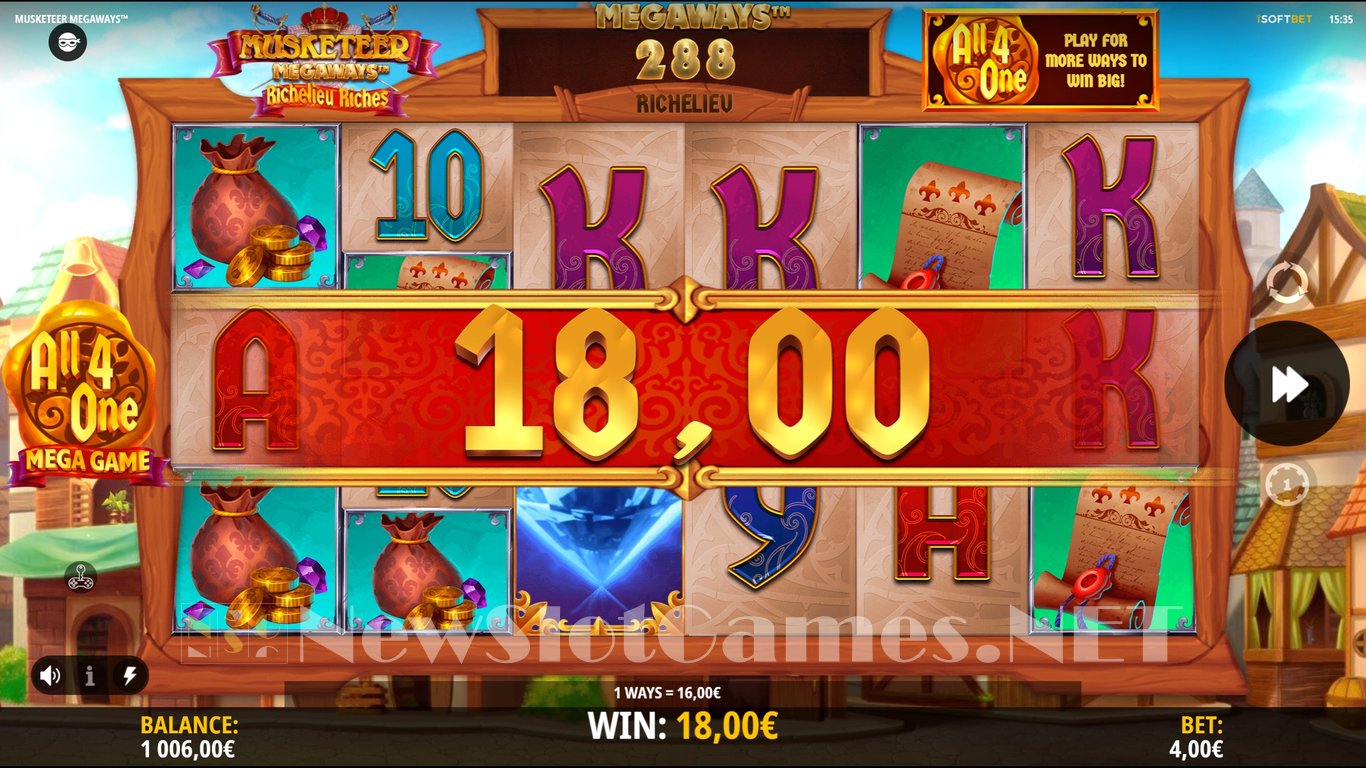 Musketeer Megaways Slot Slot Image in Demo - pic. 6