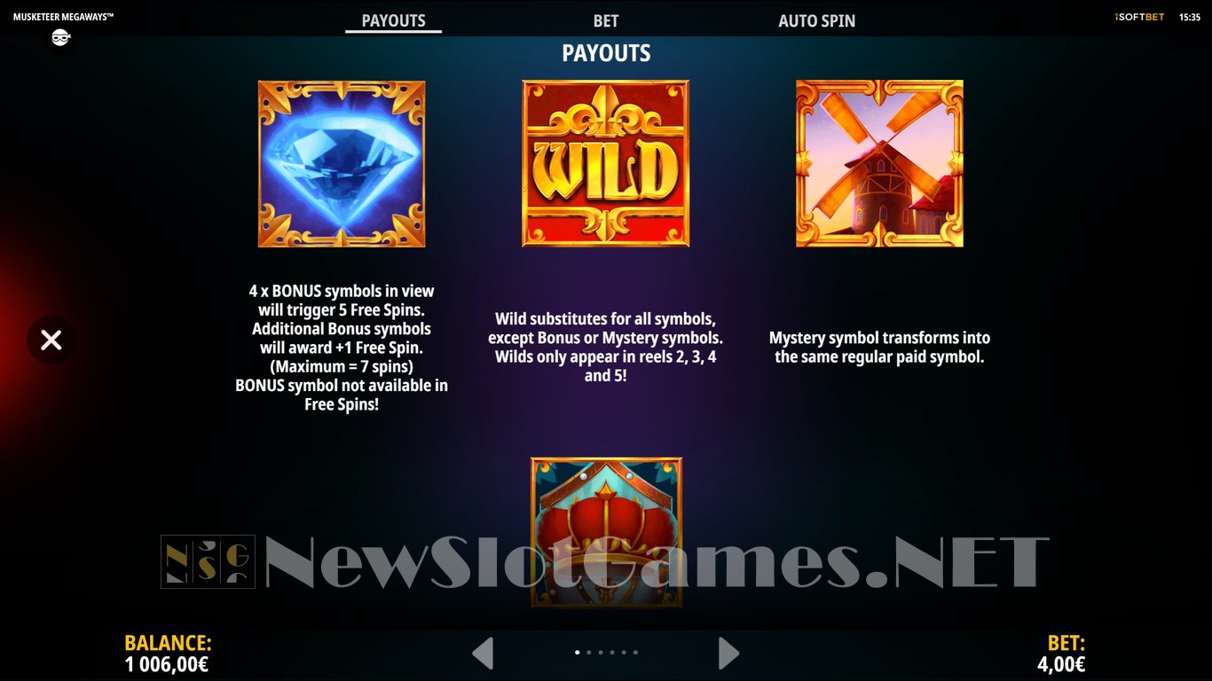 Musketeer Megaways Slot Slot Image in Demo - pic. 7
