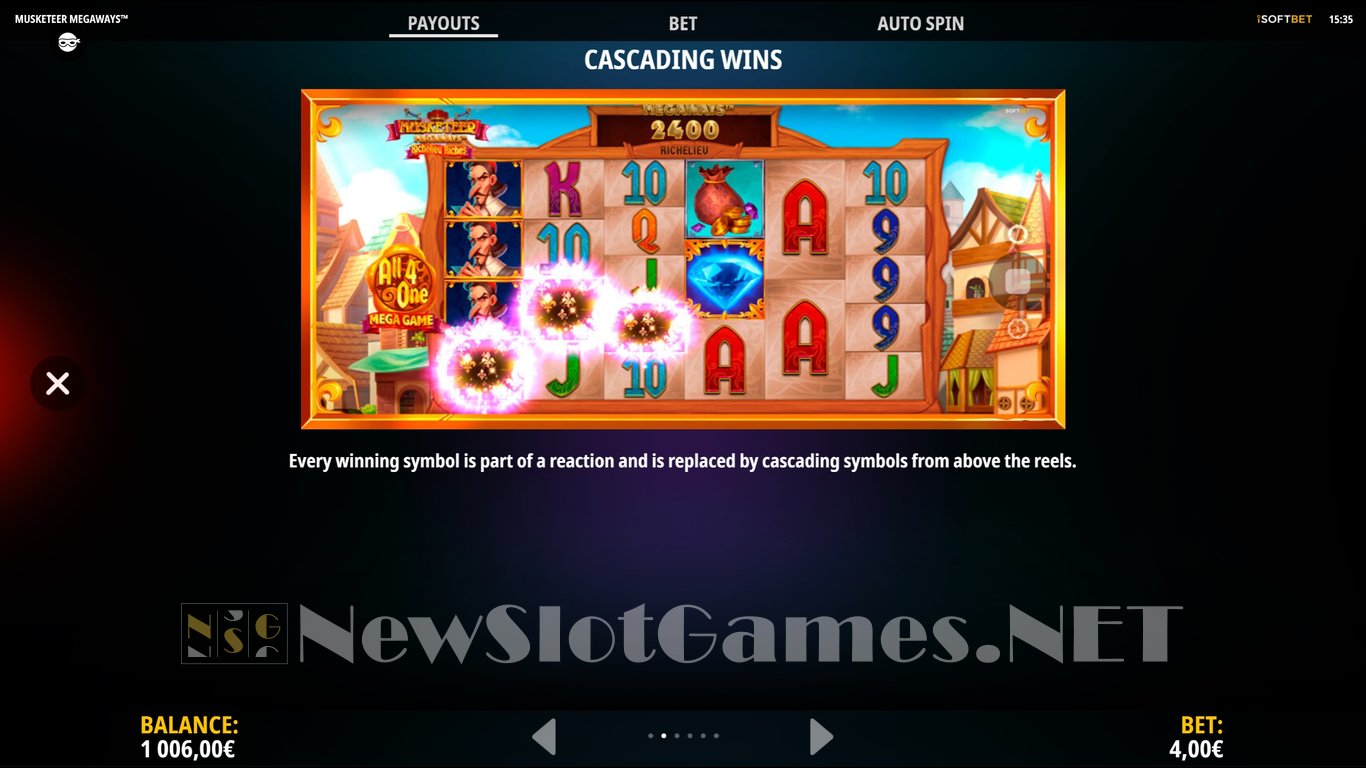 Musketeer Megaways Slot Slot Image in Demo - pic. 8