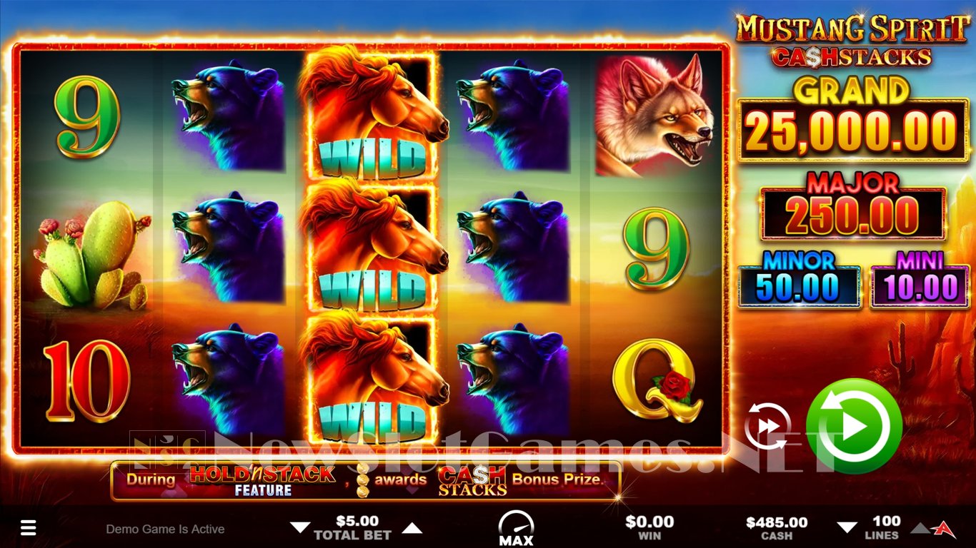 Mustang Spirit: Cash Stacks Slot Slot Image in Demo - pic. 4