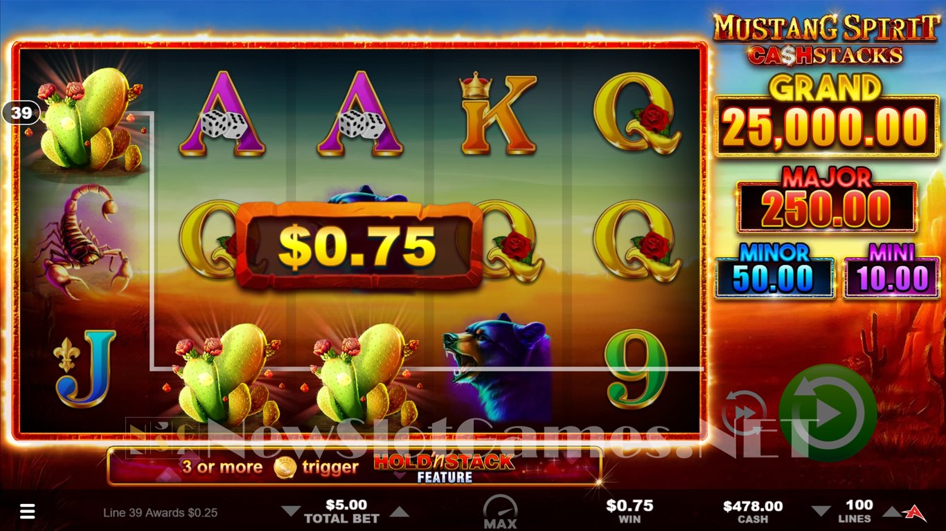 Mustang Spirit: Cash Stacks Slot Slot Image in Demo - pic. 7