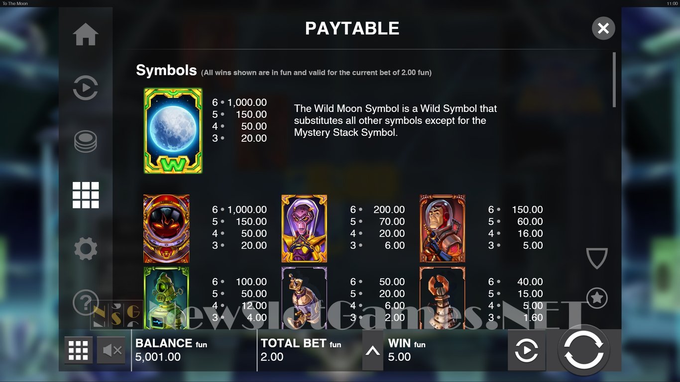 Mystery Mission to the Moon Slot Slot Image in Demo - pic. 4
