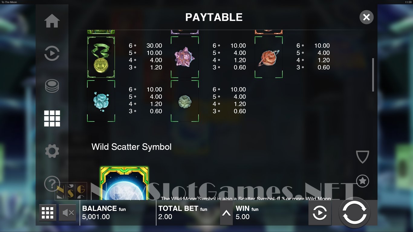 Mystery Mission to the Moon Slot Slot Image in Demo - pic. 5