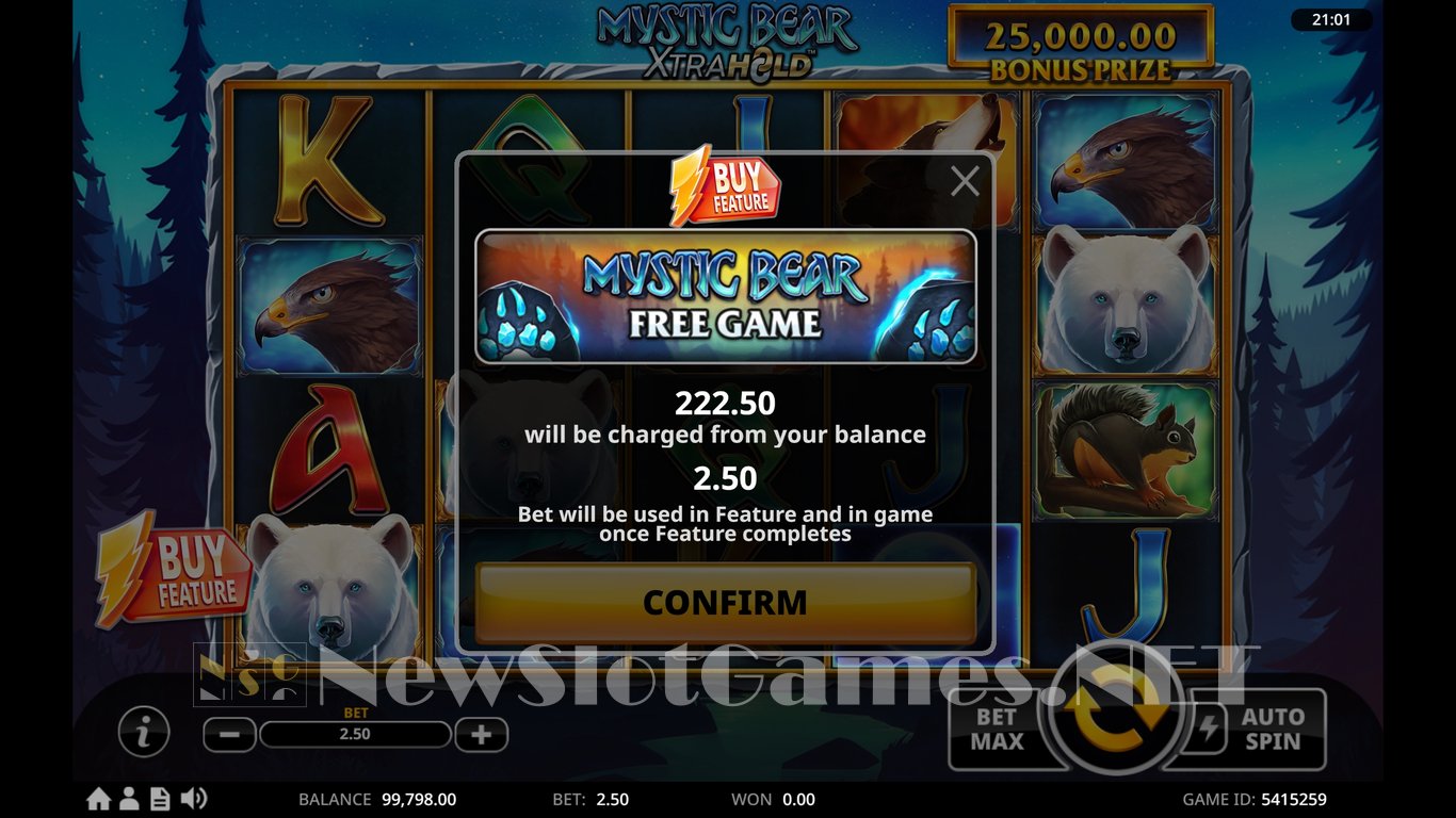 Mystic Bear XtraHold Slot Slot Image in Demo - pic. 14