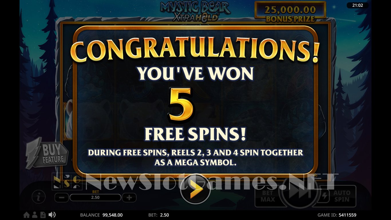 Mystic Bear XtraHold Slot Slot Image in Demo - pic. 16