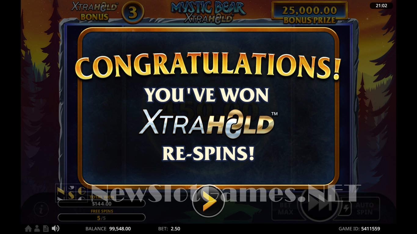 Mystic Bear XtraHold Slot Slot Image in Demo - pic. 20