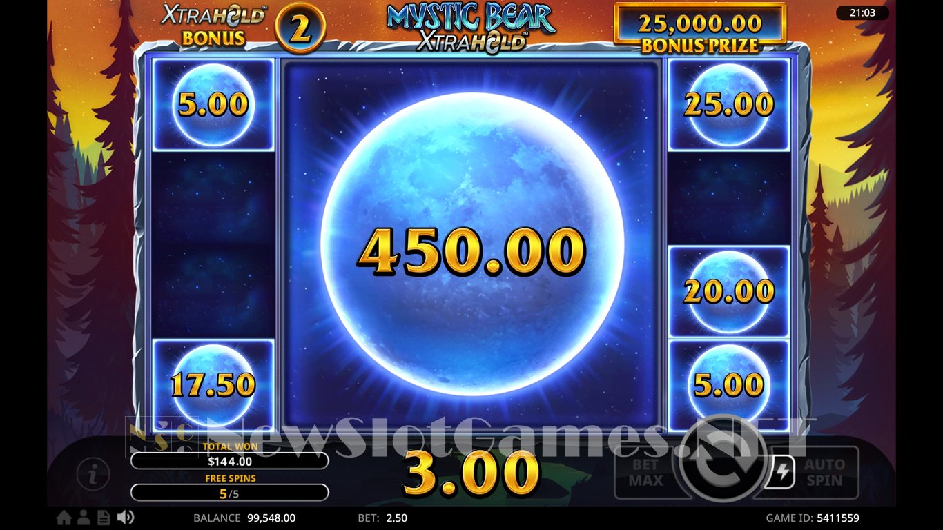 Mystic Bear XtraHold Slot Slot Image in Demo - pic. 21