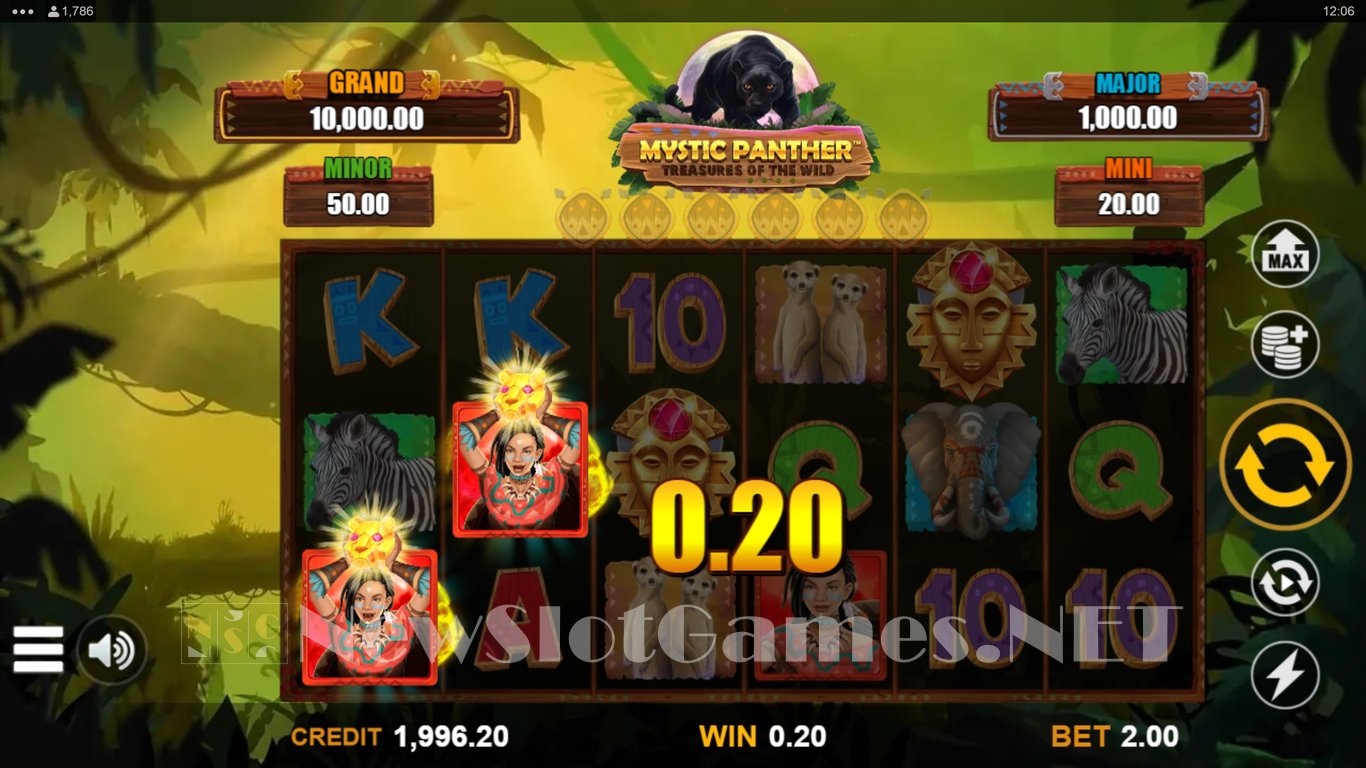 Mystic Panther Treasures of the Wild Slot Slot Image in Demo - pic. 3