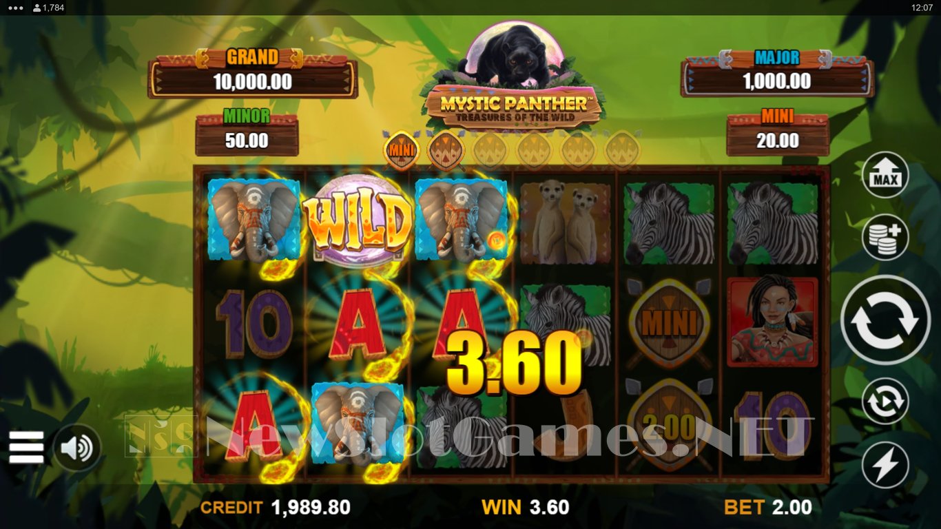 Mystic Panther Treasures of the Wild Slot Slot Image in Demo - pic. 7