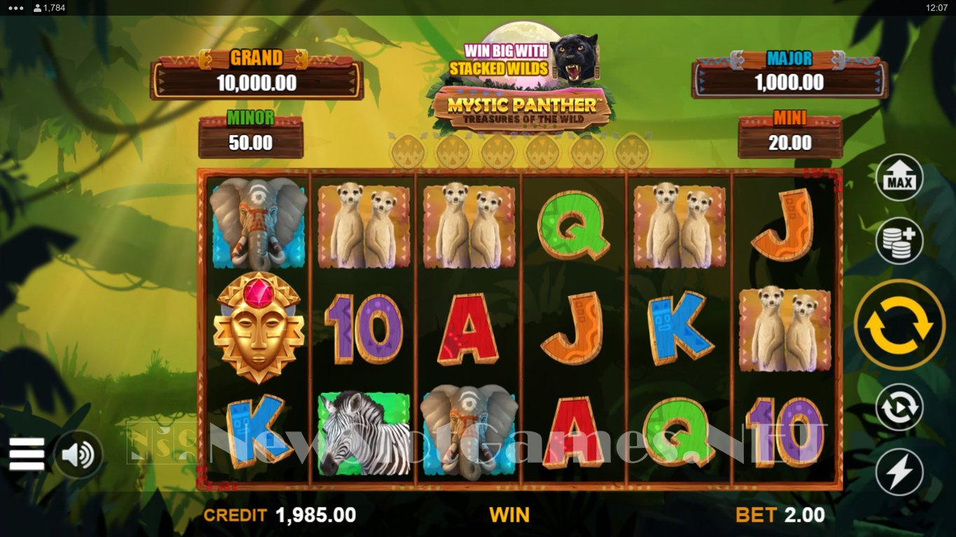 Mystic Panther Treasures of the Wild Slot Slot Image in Demo - pic. 8