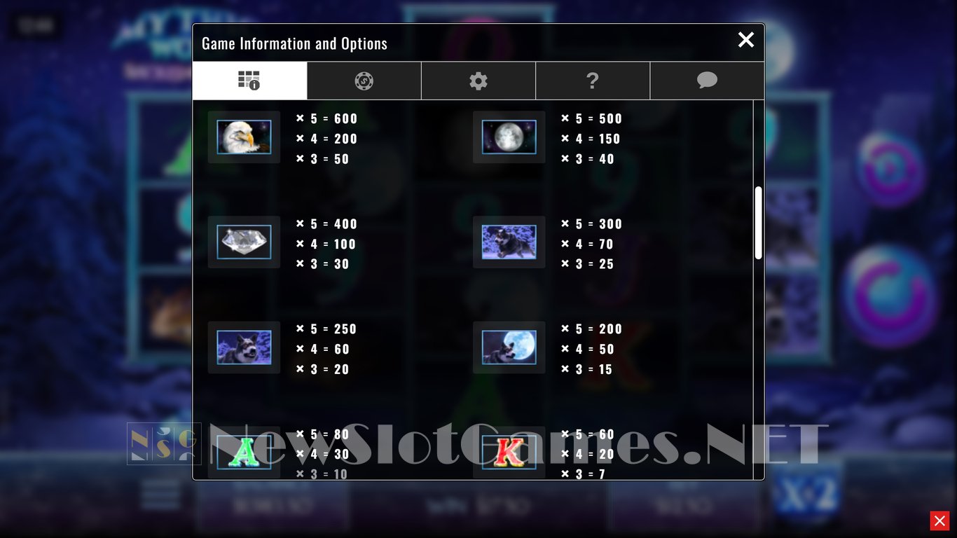 Mythic Wolf Sacred Moon Slot Slot Image in Demo - pic. 6