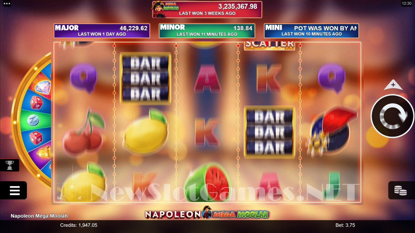 Napoleon Mega Moolah Slot Slot Image in Demo - pic. 13
