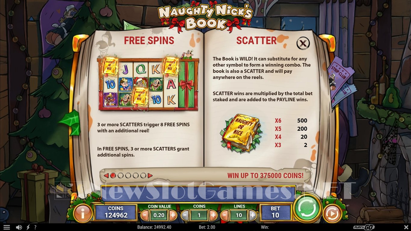 Naughty Nicks Book Slot Slot Image in Demo - pic. 4