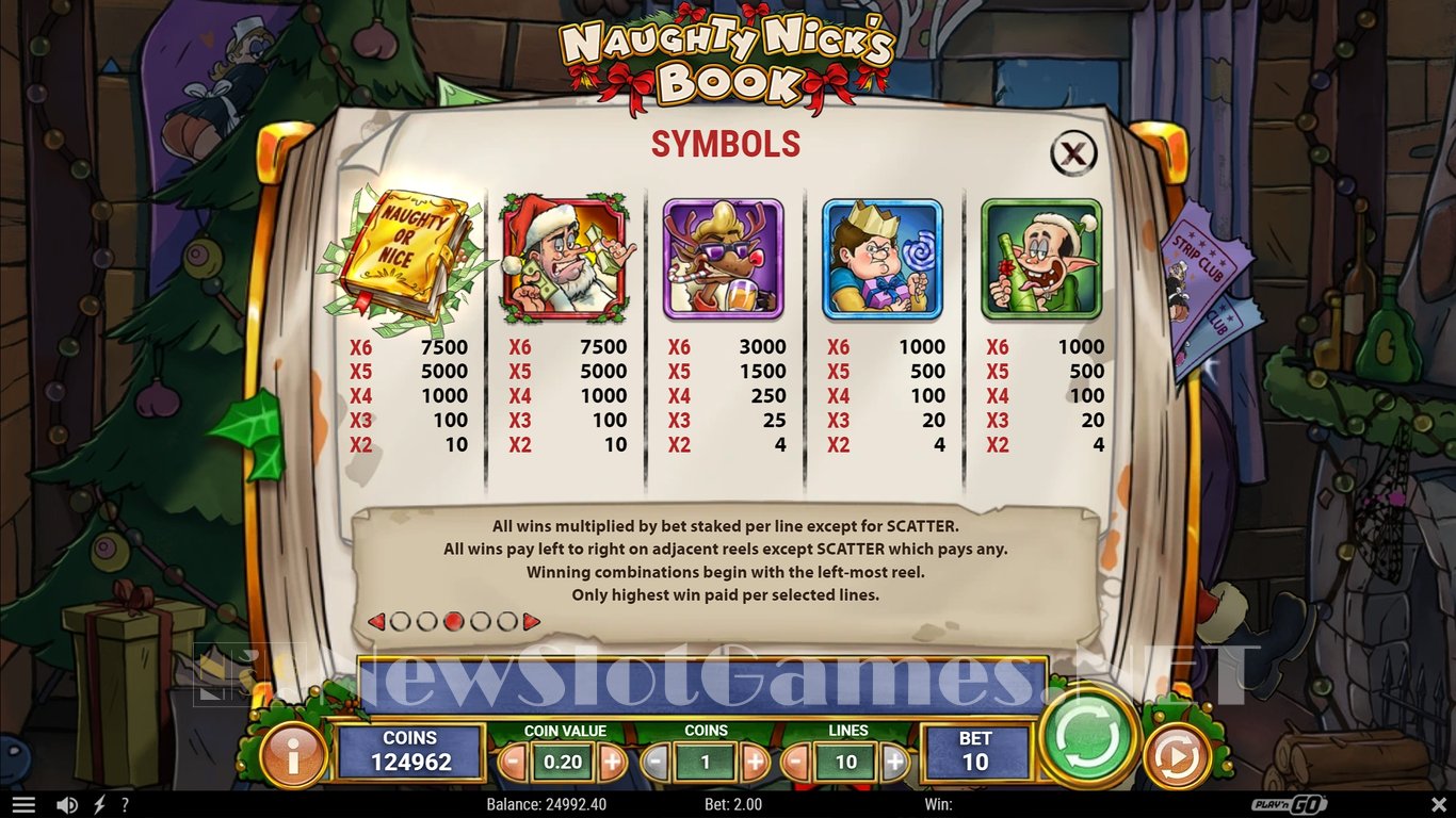 Naughty Nicks Book Slot Slot Image in Demo - pic. 6