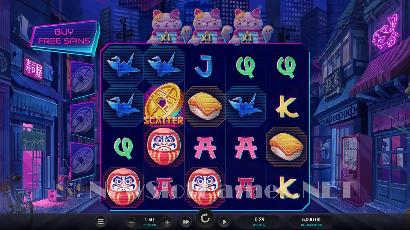 Neko Night Dream Drop Slot Slot Image in Demo - pic. 2