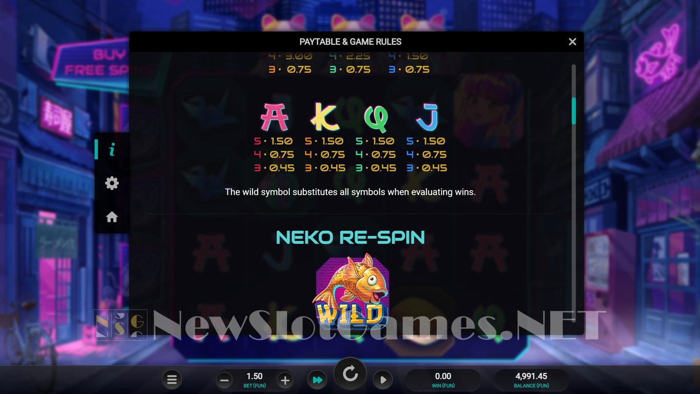 Neko Night Dream Drop Slot Slot Image in Demo - pic. 5