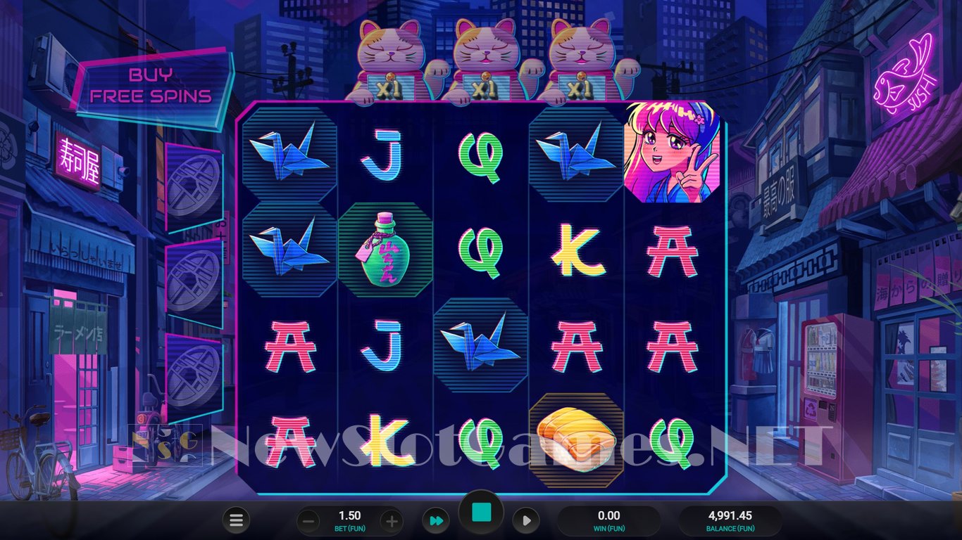 Neko Night Dream Drop Slot Slot Image in Demo - pic. 8