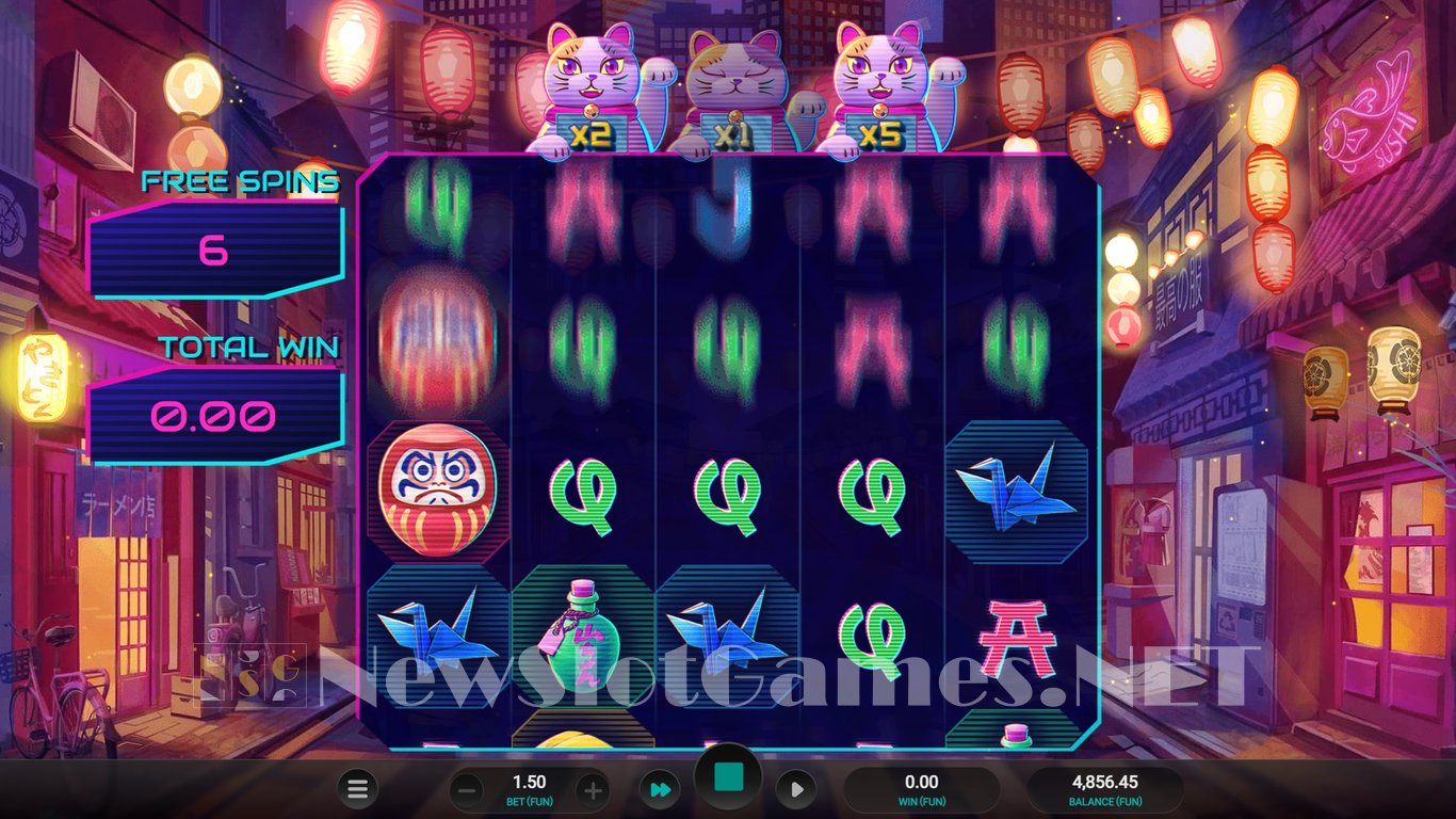 Neko Night Dream Drop Slot Slot Image in Demo - pic. 9