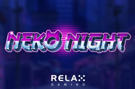 Neko Night Dream Drop Slot Logo