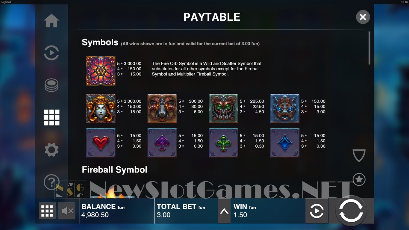 Nightfall Slot Slot Image in Demo - pic. 5