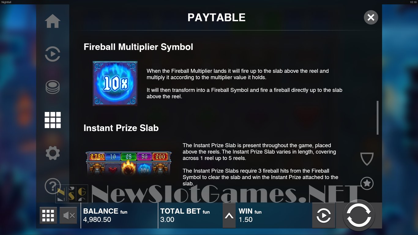 Nightfall Slot Slot Image in Demo - pic. 6