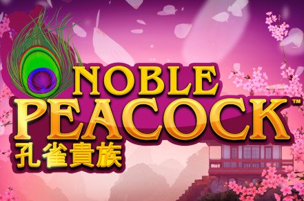 Noble Peacock Power Prizes Slot Logo
