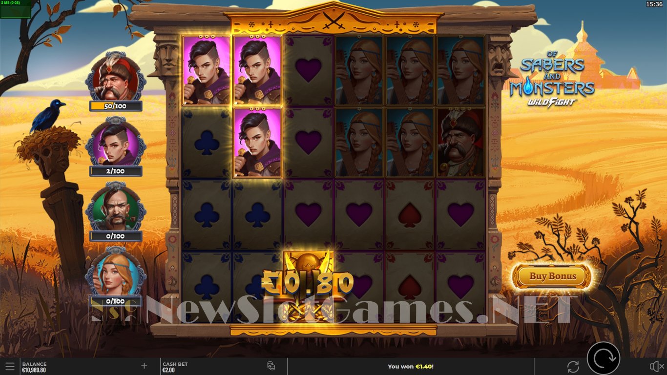 Of Sabers and Monsters Slot Slot Image in Demo - pic. 12
