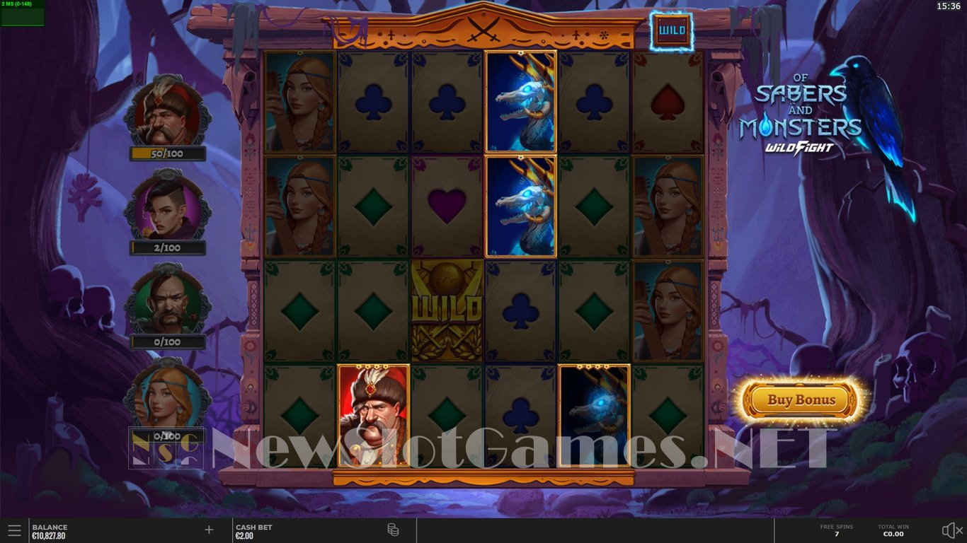 Of Sabers and Monsters Slot Slot Image in Demo - pic. 16