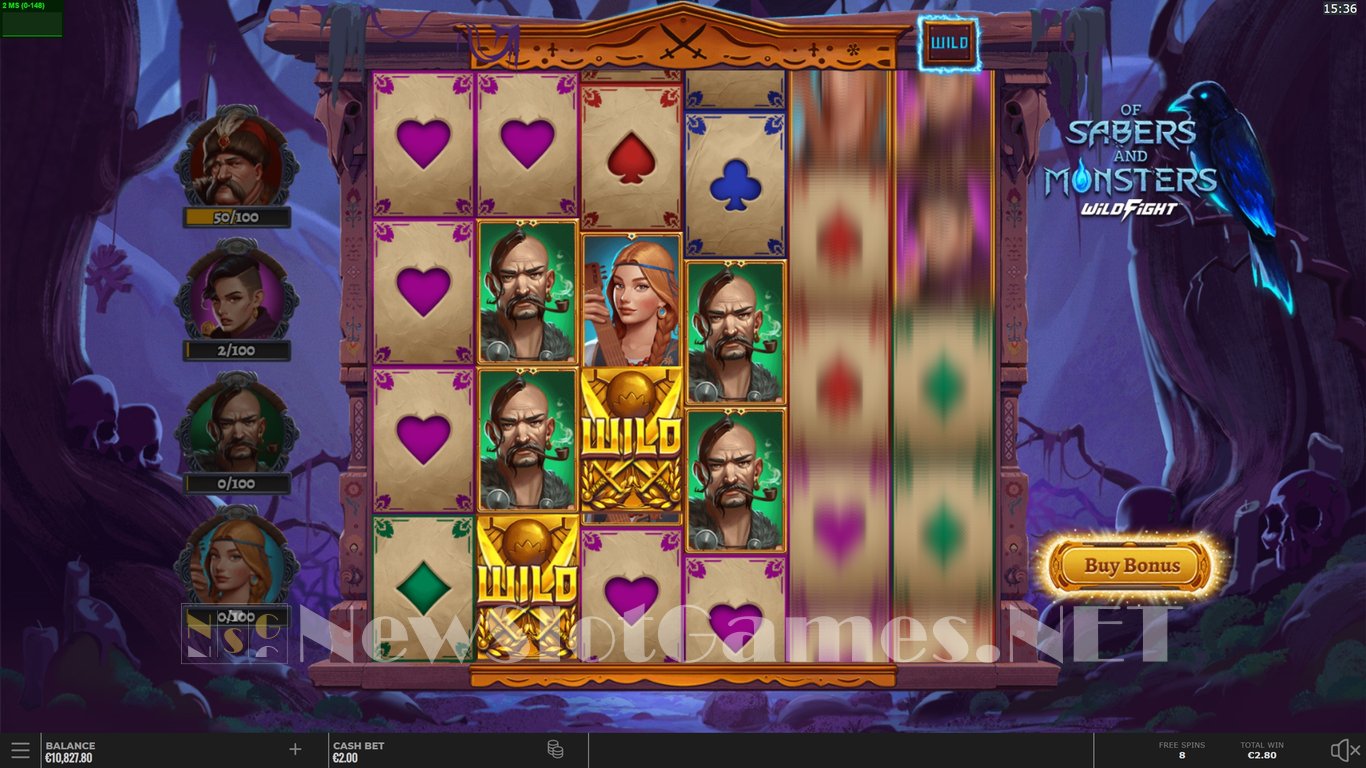 Of Sabers and Monsters Slot Slot Image in Demo - pic. 17