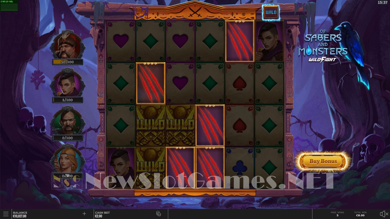 Of Sabers and Monsters Slot Slot Image in Demo - pic. 18
