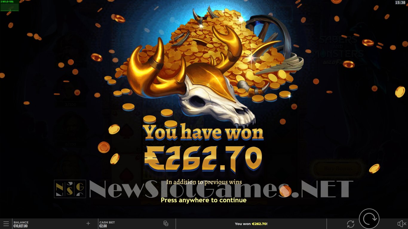 Of Sabers and Monsters Slot Slot Image in Demo - pic. 20