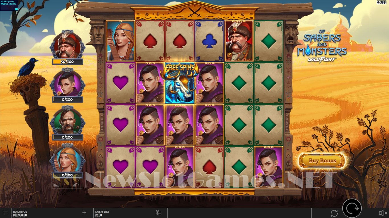 Of Sabers and Monsters Slot Slot Image in Demo - pic. 3