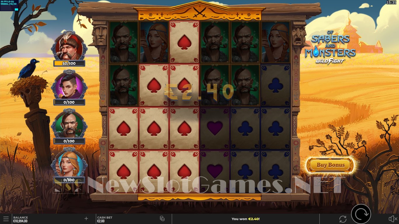 Of Sabers and Monsters Slot Slot Image in Demo - pic. 4