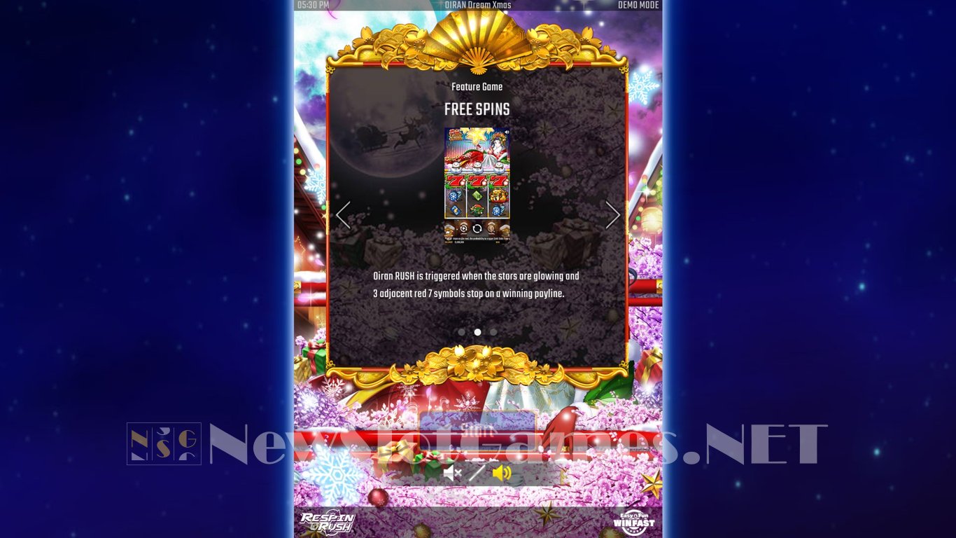 Oiran Dream Xmas Slot Demo Image