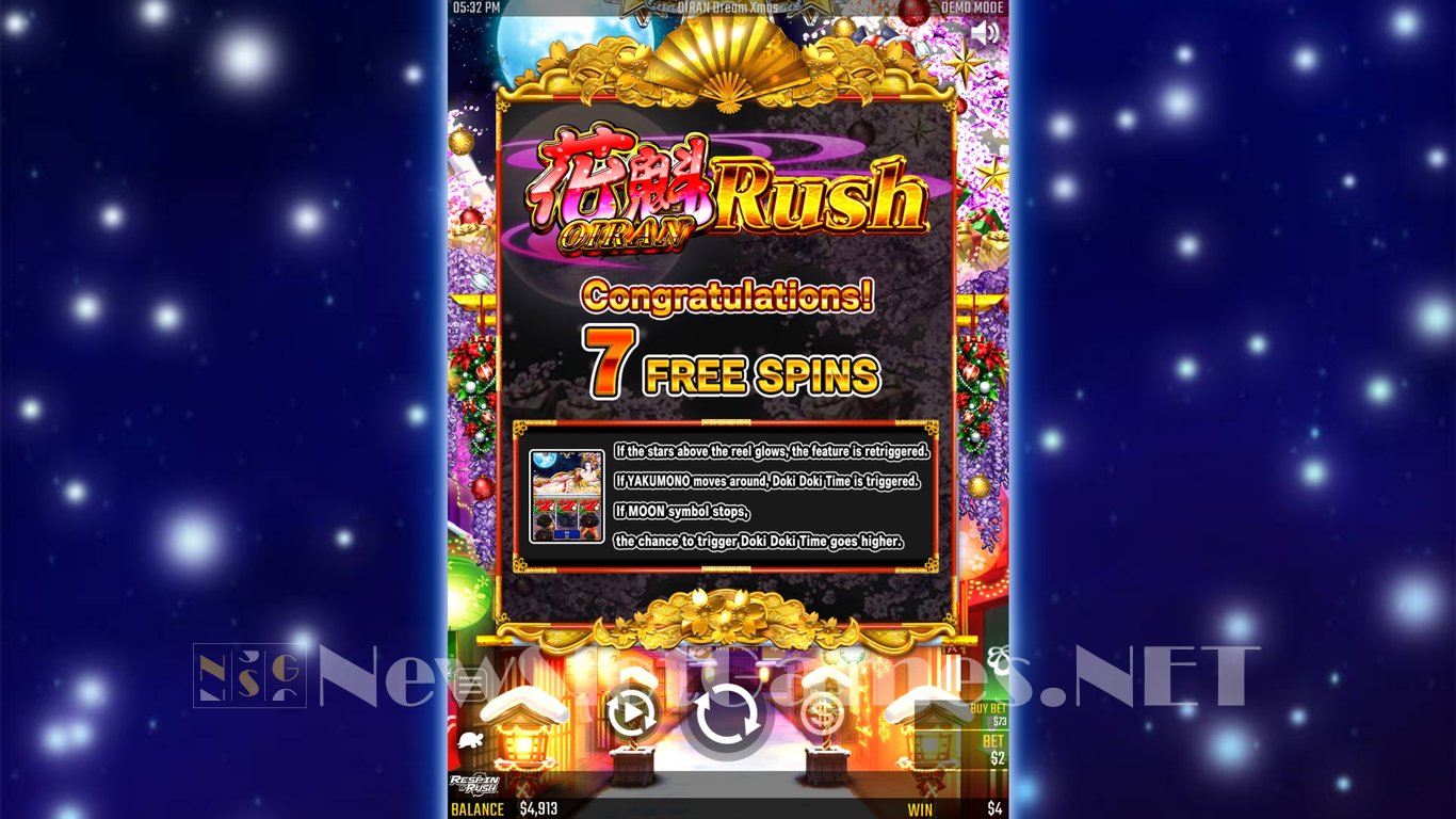 Oiran Dream Xmas Slot Slot Image in Demo - pic. 10