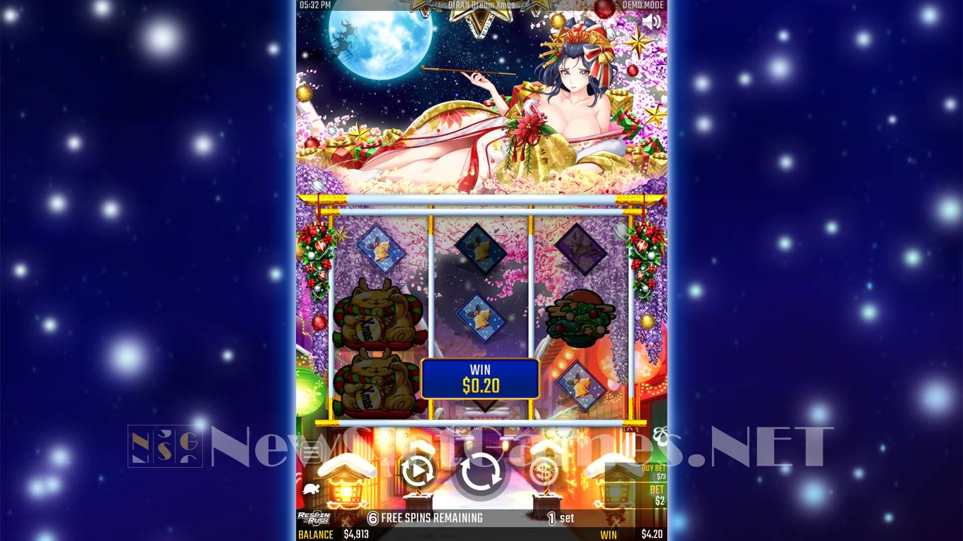 Oiran Dream Xmas Slot Slot Image in Demo - pic. 11