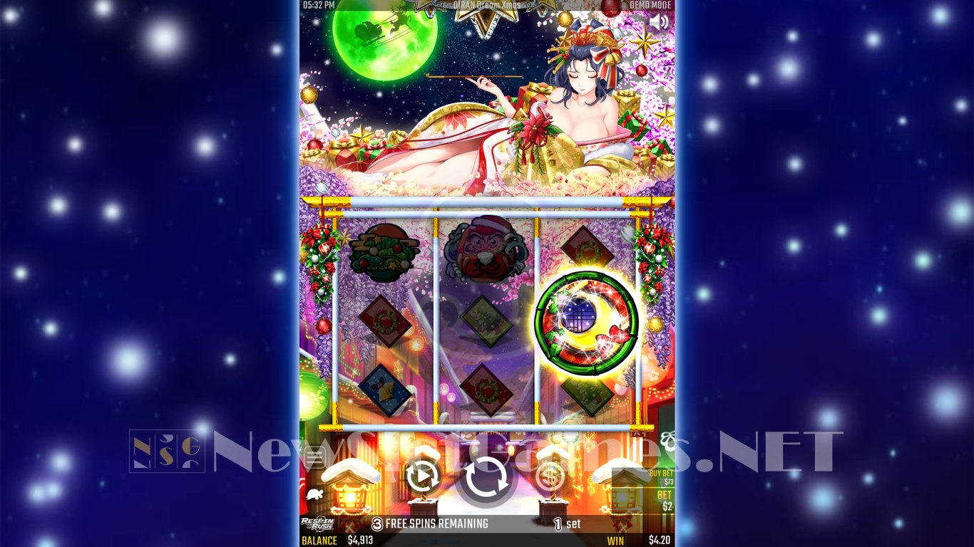 Oiran Dream Xmas Slot Slot Image in Demo - pic. 12