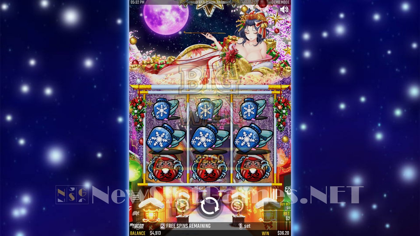 Oiran Dream Xmas Slot Slot Image in Demo - pic. 13